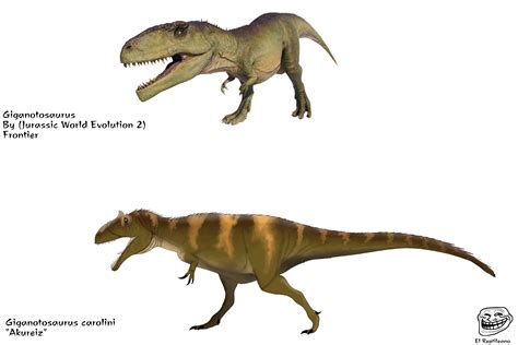 Science Vs Jurassic World Giganotosaurus Jurassic Park Know Your Meme