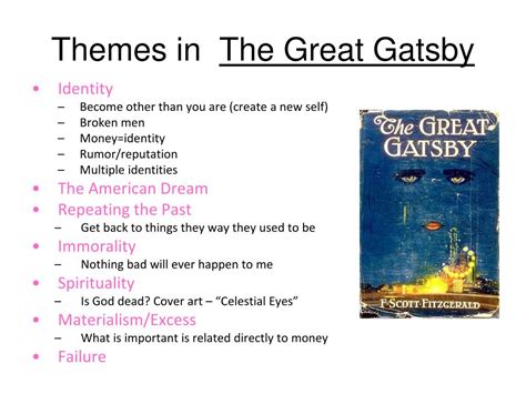 Ppt The Great Gatsby By F Scott Fitzgerald Powerpoint Presentation
