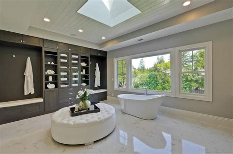Master bathrooms are often an extension of a home's master bedroom; Green Planet Remodeling