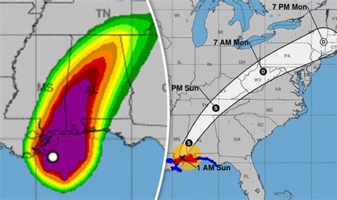Comments on combined warning and radar displays. Hurricane Nate update: 1am from the National Hurricane ...