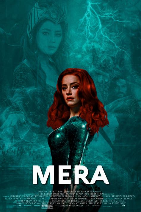 🖤ཻུꦿ Pôster Mera Justice League Mera Movie Posters