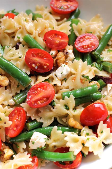 Pasta With Green Beans And Cherry Tomatoes Green Valley Kitchen