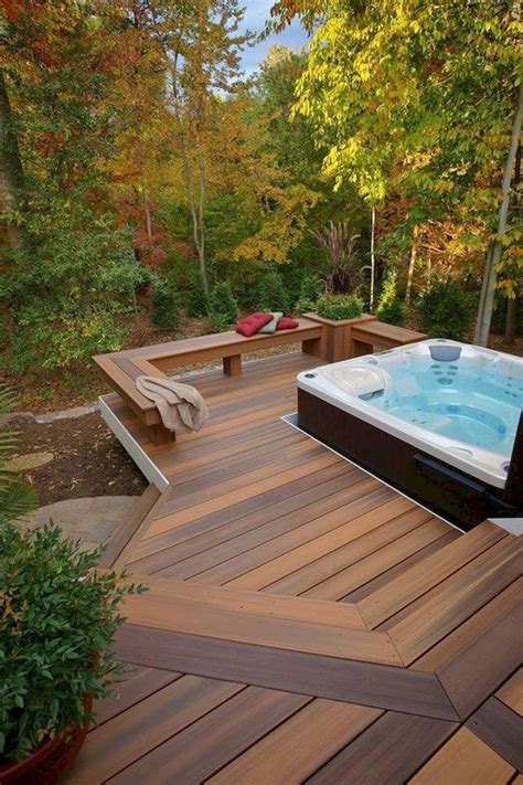 Hot Tub Landscaping Ideas Inspiring Diy Ideas For Your Backyard