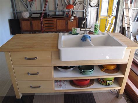 Ikea double vasque 2017 avec lavabo salle de bain ikea. Ikea hacking billot ikea + evier porcelaine | Kitchen ikea ...