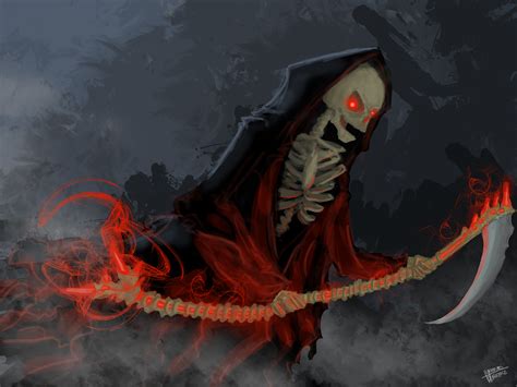 The Grim Reaper By Xinometal On Deviantart