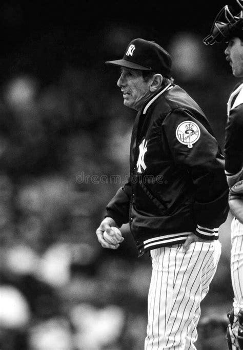Billy Martin New York Yankees Editorial Stock Image Image Of Pitcher