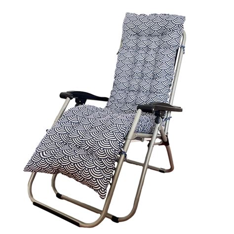 Espreguiçadeira ao ar livre espreguiçadeira almofada cadeira de balanço esteira linho impressão