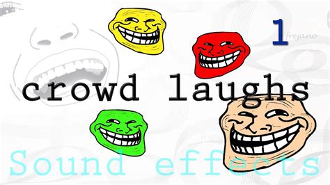 Sound Effects Crowd Laughs 12 Youtube