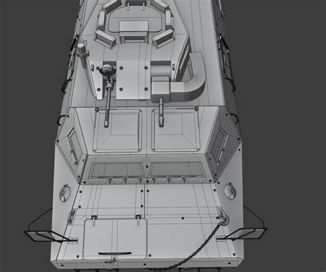 Artstation M1117 Guardian Armored Security Vehicle Game Assets