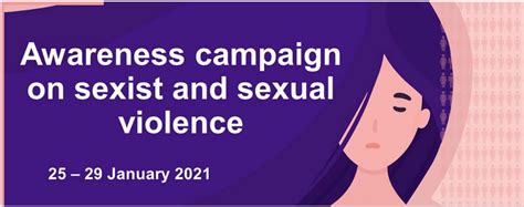Awareness Campaign Against Sexist And Sexual Violence Week Kedges Commitment To The Education