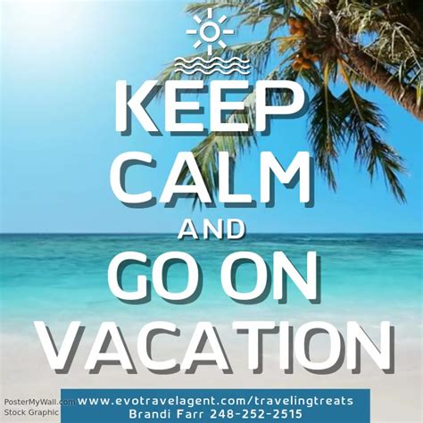 Copy Of Keep Calm And Go On Vacation Video Template Postermywall