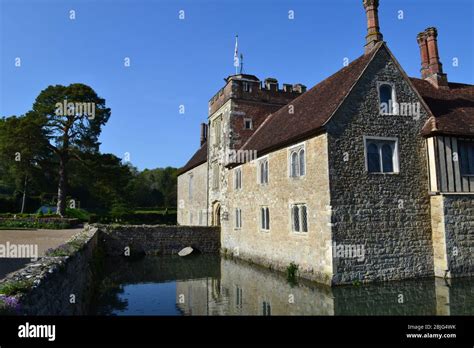 Scenes From Ightham Mote Estate On The Greensand Ridge In Kent The