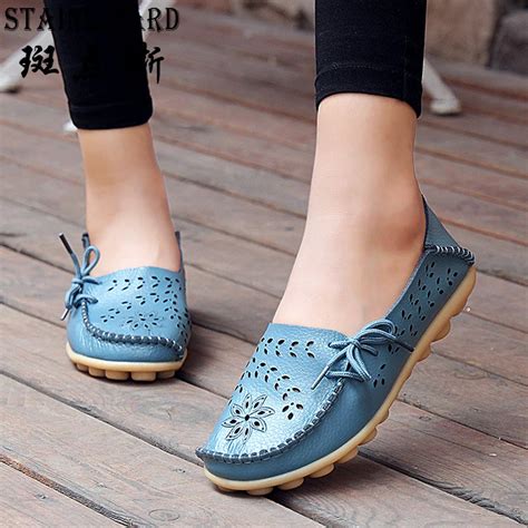 Buy 2017 Spring Women Flats Shoes Female Comfortable