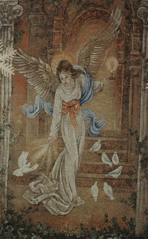 Angel Tapestry Painting Art Tapestry