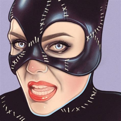 Catwoman Batman Wall Art Print Horror Movie Posters Gothic Etsy
