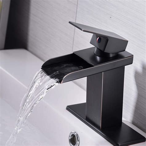 Available in brushed nickel, chrome, matte black, or oil rubbed bronze finish. Modern Bathroom Faucets Black Basin Sink Bronze Mount Water Toilets | Modern bathroom faucets ...