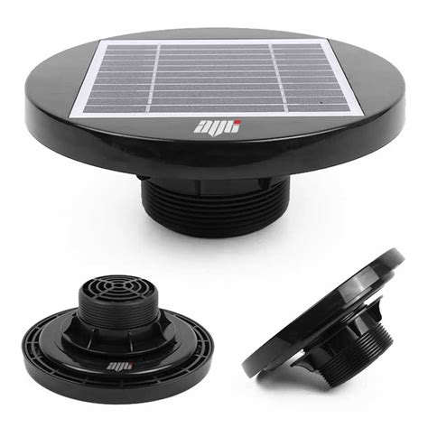 Avt Solar Powered Van Spinning Roof Duct Vent Extractor Low Profile