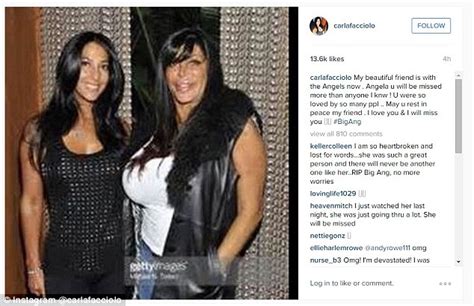 Mob Wives Big Ang Dead Aged 55 After Losing Battle With Brain And Lung