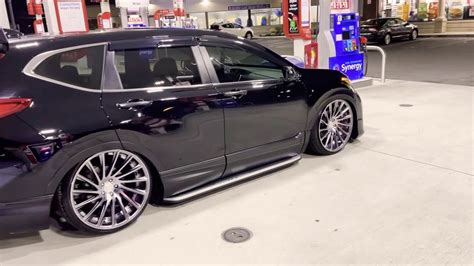 Lowered Crv 5th Generation Bagged Crv Airlift Performance Luxury