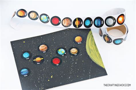 Easy Solar System Craft For Kids The Crafting Chicks