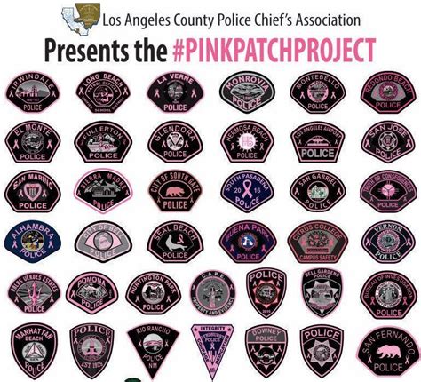 Redondo Beach Police Department Joins Pink Patch Project At La County