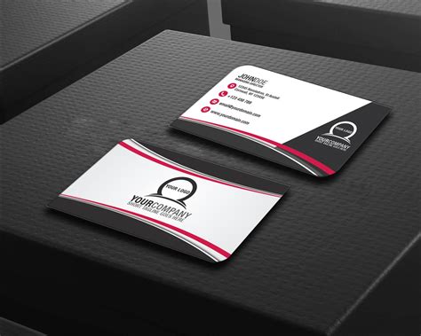 Simple Professional Business Card Design Style 2 Codester