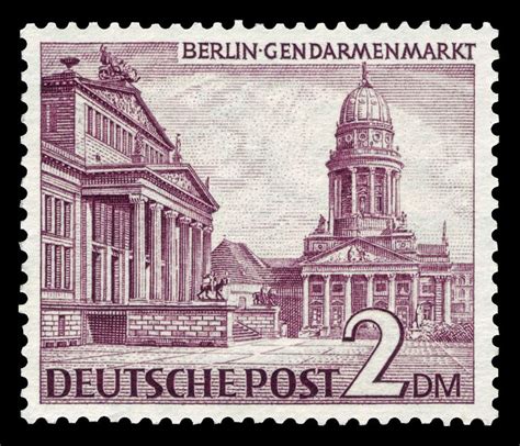 Die mobile briefmarke ist da! DBPB 1949 Berliner Bauten - Briefmarken-Jahrgang 1949 der Deutschen Post Berlin - Briefmarke ...