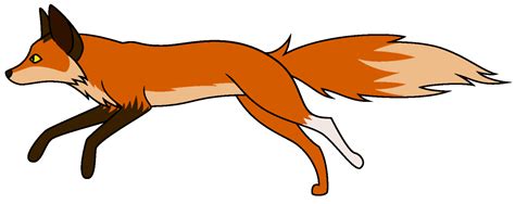Running Fox Clipart Free Download On Clipartmag
