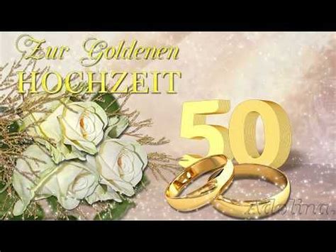 Eine fünfzigjährige ehe ist selten und verdient schöne worte, die zum ehepaar passen. Die beste Glückwünsche zur Goldenen Hochzeit... - YouTube ...
