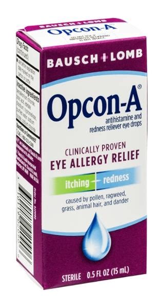 Opcon A Eye Allergy Relief Drops Hy Vee Aisles Online Grocery Shopping
