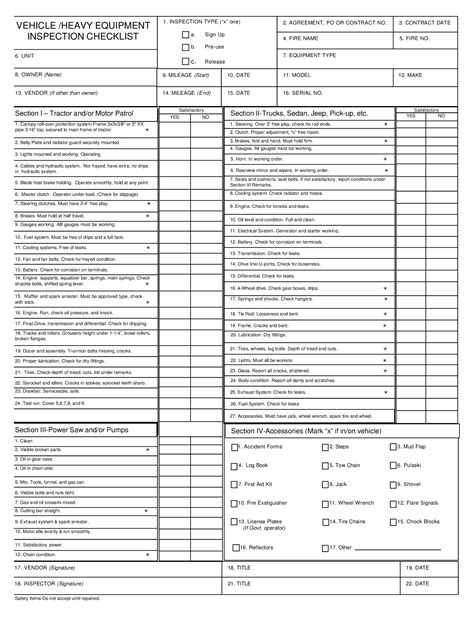 Contoh Form Checklist Inspeksi Bar Cutter Bender Terb Vrogue Co