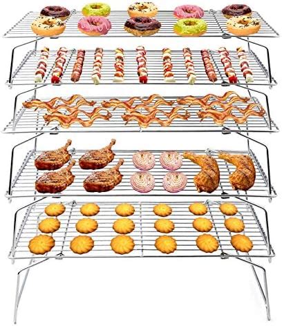 Teamfar Cooling Rack Tiers Stainless Steel Baking Cooling Wire Rack