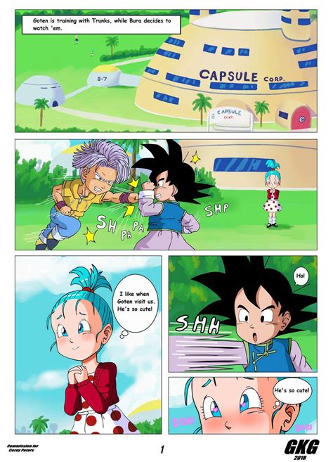Im Looking For The Uncensored Version Of This Goten X Bra Comic