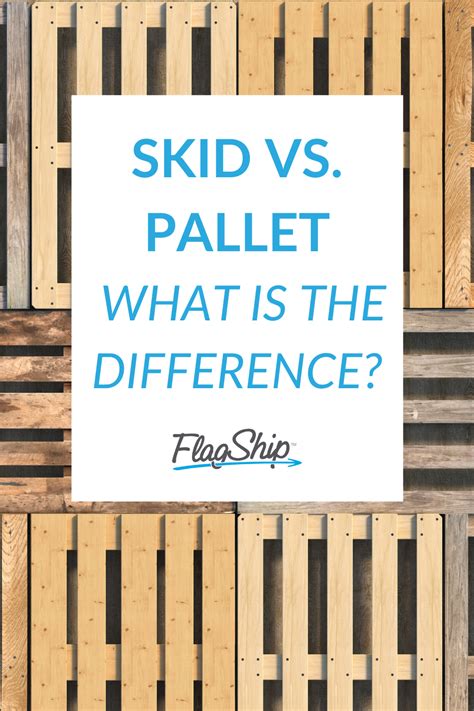 Skid Vs Pallet What Is The Difference Pallet How To Plan Logistics