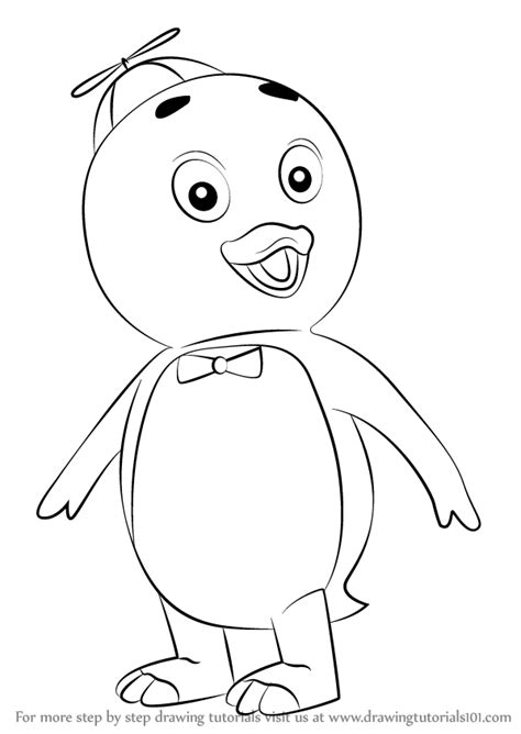 Learn How To Draw Pablo From The Backyardigans The Backyardigans Step