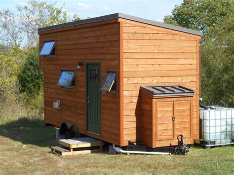 Mike Lives Virtually Free In His Tiny House Tinyhousedesign