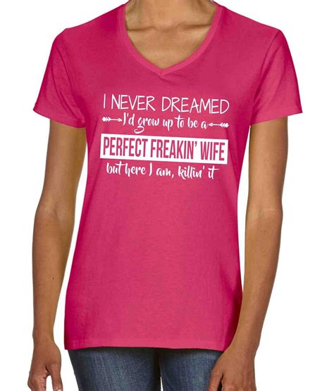 Awesome Perfect Wife Shirt Funny T Shirt Mom Shirts Wife Etsy