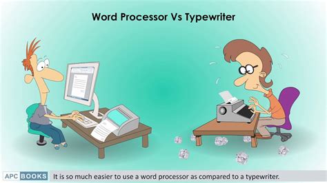 💋 Advantages Of Typewriter Over Word Processor 1 What Are The