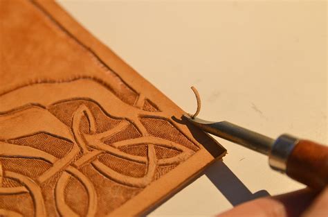 Bind A Book In Tooled Leather 7 Steps With Pictures Instructables