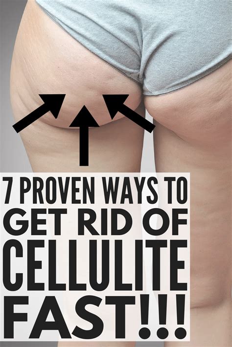Proven Ways To Get Rid Of Cellulite Fast For A Sexy Body