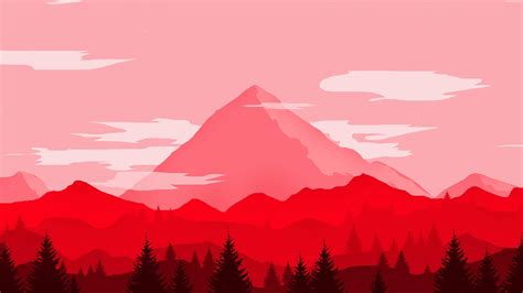 2560x1440 Red Mountains Minimalist 4k 1440p Resolution Hd 4k Wallpapers