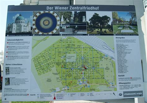 The Plan Of The Central Cemetery Wiener Zentralfriedhof Flickr