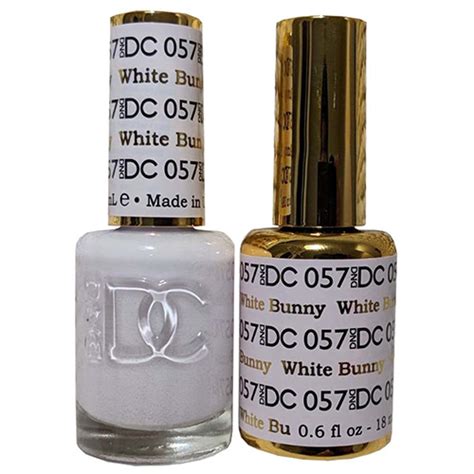 057 DND DC Duo Gel White Bunny VL London Nails Supply