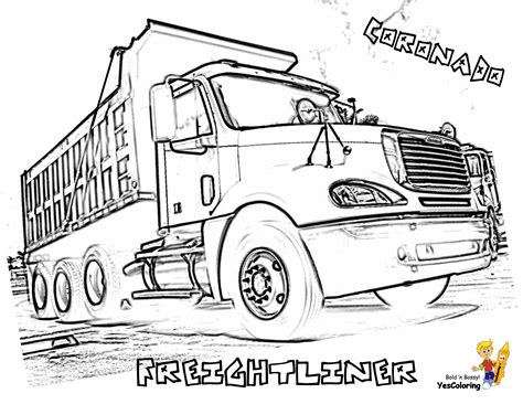 Free printable colorful cars coloring pages for your little one; #coloring #kenworth #pages #truck #2020 | Monster truck ...