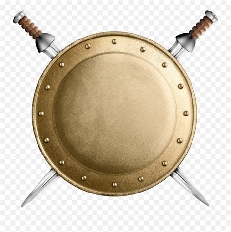 Shield With Swords Transparent Png Emojisword And Shield Emoji Free