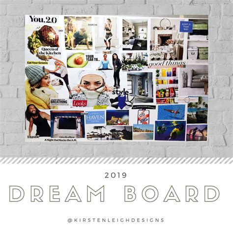Dream Board 2019 Vision Board Party Dream Board Life Organization