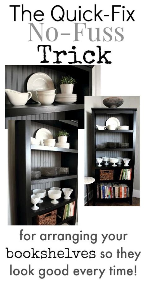 How To Arrange Your Bookshelves Quickly So They Look Good
