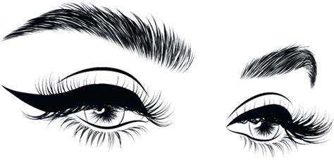 Eyelashes And Eyebrows Transparent File Png Play