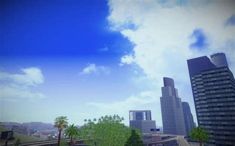 Gta San Andreas Skybox Arrange Real Clouds And Stars Mod