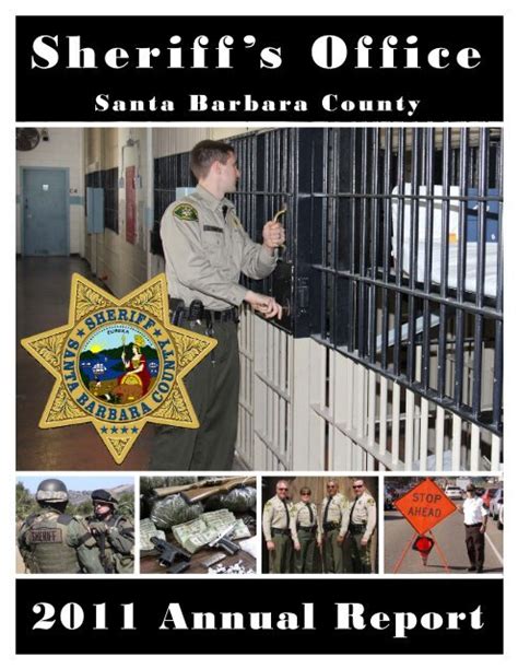 Annual Report 2011 Santa Barbara County Sheriffs Department